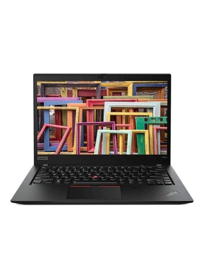 T490s ThinkPad With 14-Inch Multi-Touch Screen Display, Core i7 Processor/ 8GB RAM/512GB SSD/Windows/Intel HD Graphic Card English/Arabic Black