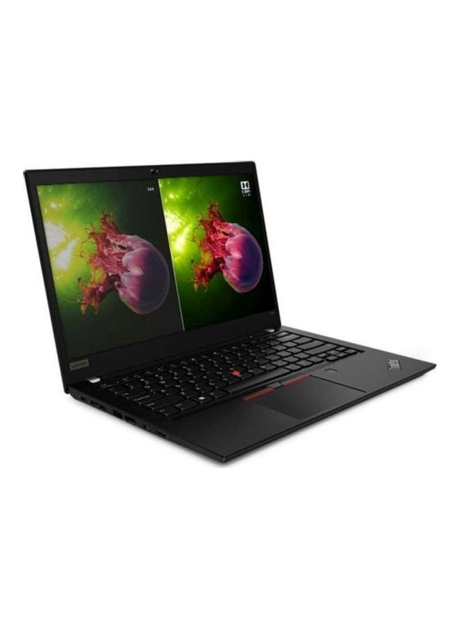 Lenovo T490s ThinkPad With 14-Inch Multi-Touch Screen Display, Core i7 Processor/ 8GB RAM/512GB SSD/Windows/Intel HD Graphic Card English/Arabic Black  - Image 4