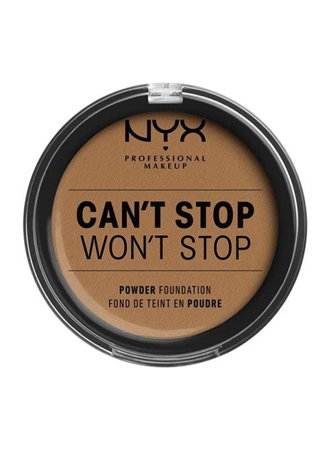 Can't Stop Won't Foundation Powder Warm Honey