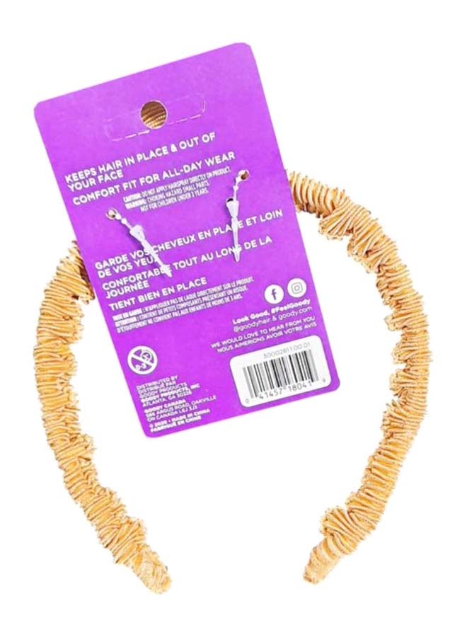 قودي  عصبة رأس ذهبي 43جرام - Image 2