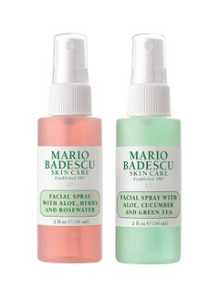 MARIO BADESCU 2-Piece Facial Spray Orange/Green 118ml  - Image 1