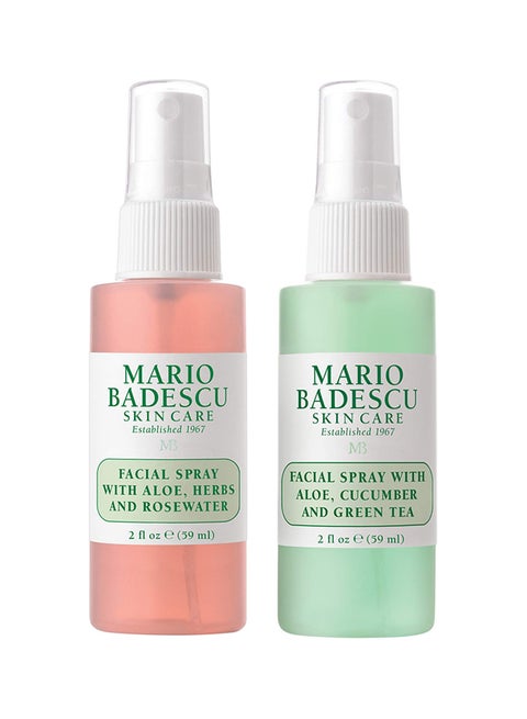 2-Piece Facial Spray Orange/Green 118ml