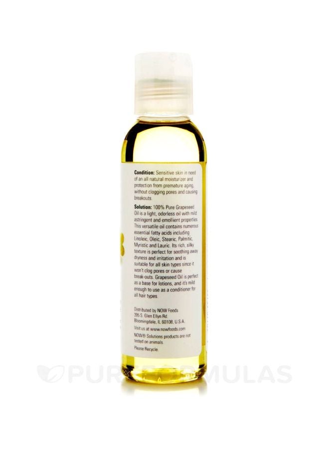 Now Foods Grapeseed Oil 118ml  - Image 3