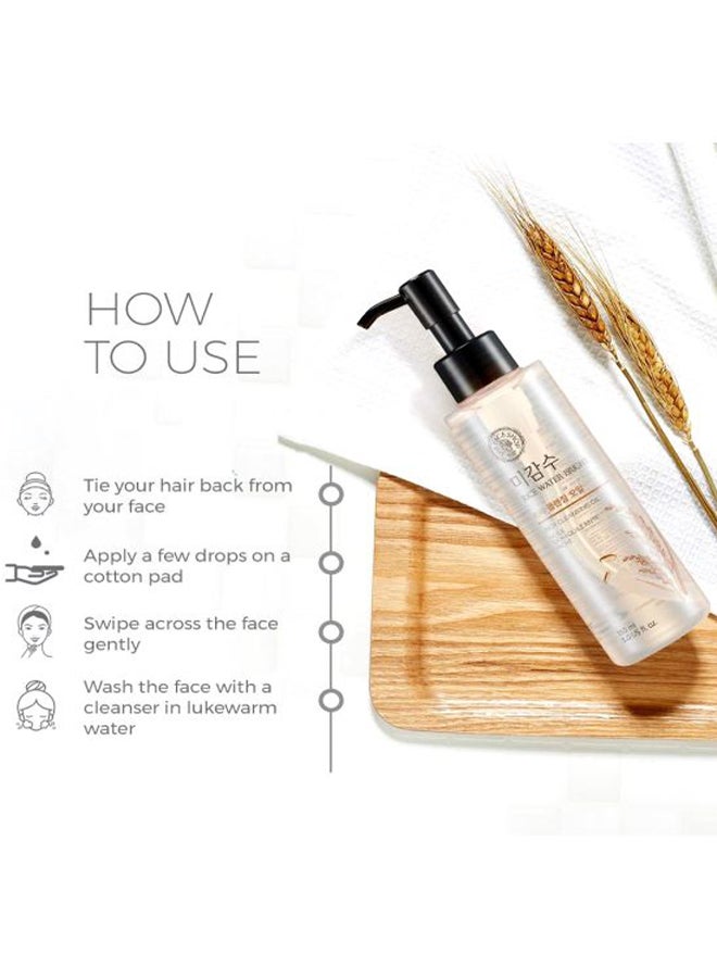 THE FACE SHOP Rice Water Bright, Light Cleansing Oil, 5 Fl Oz 150ml - Image 4