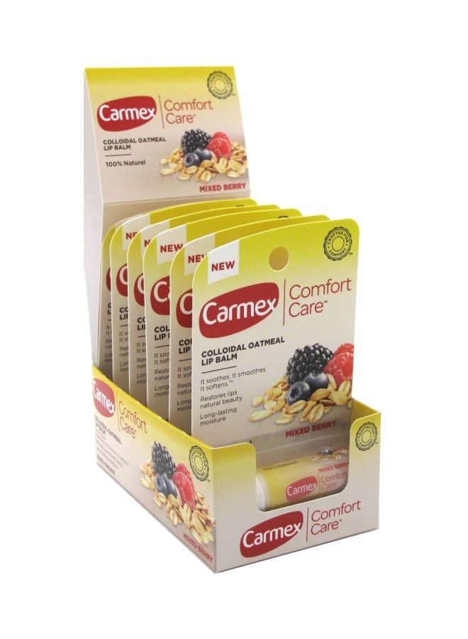 CARMEX 6-Piece Colloidal Oatmeal Lip Balm Set  - Image 1