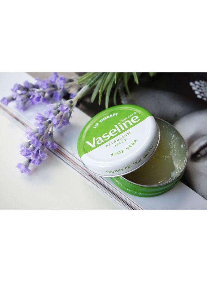 Vaseline Lip Therapy Aloe Vera White 17grams - Image 3