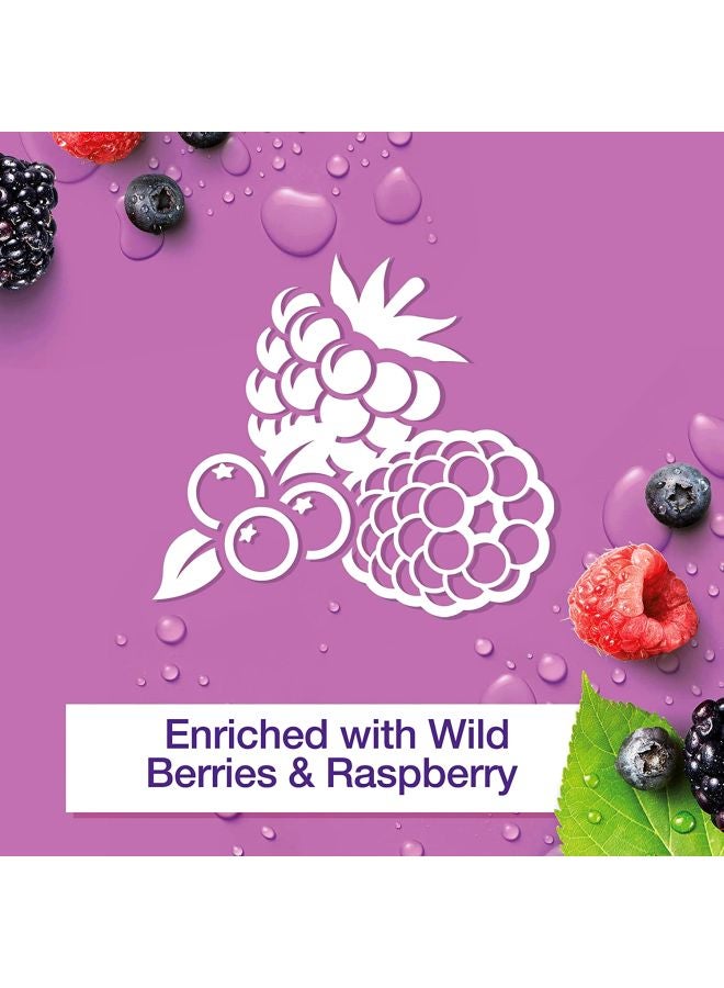 Johnson's - Vita-Rich Replenishing Body Wash With Raspberry Extract 400ml - Image 1