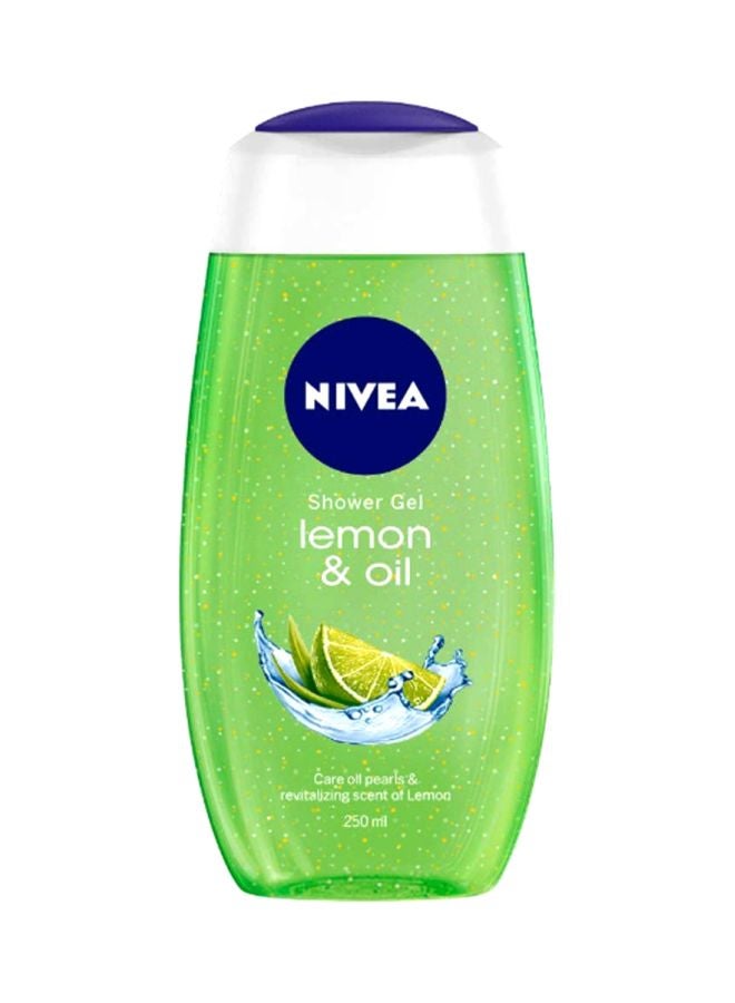 Nivea Lemon And Oil Shower Gel With Soft Light Moisturising Cream Shower Gel 250, Moisturising Cream 200ml - Image 2