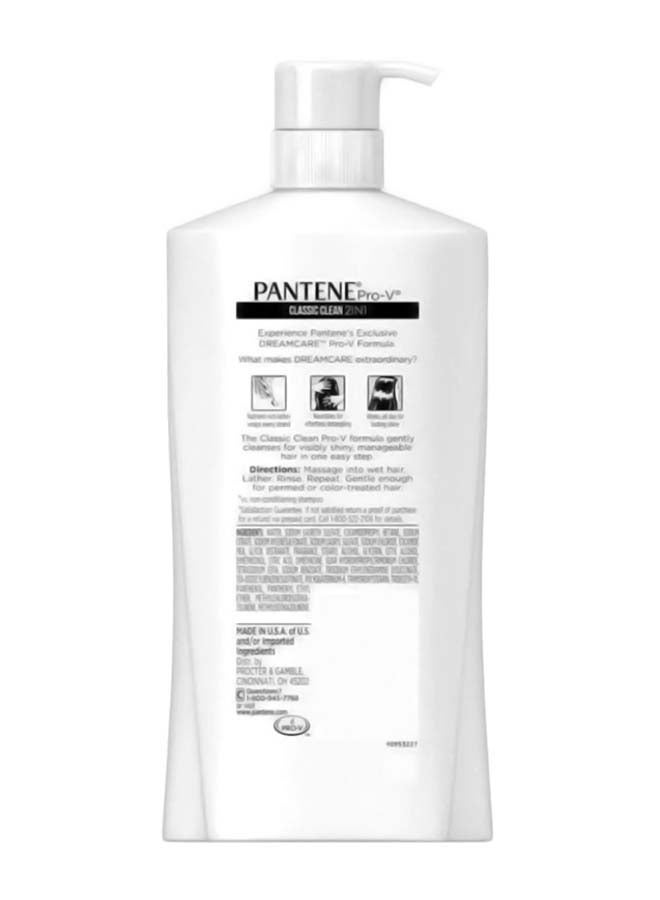 Pantene - Classic Clean Dream Care 2-In-1 Shampoo And Conditioner 900ml - Image 1
