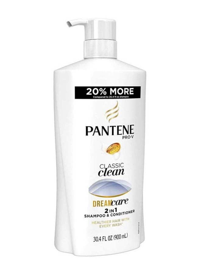 Pantene - Classic Clean Dream Care 2-In-1 Shampoo And Conditioner 900ml - Image 1