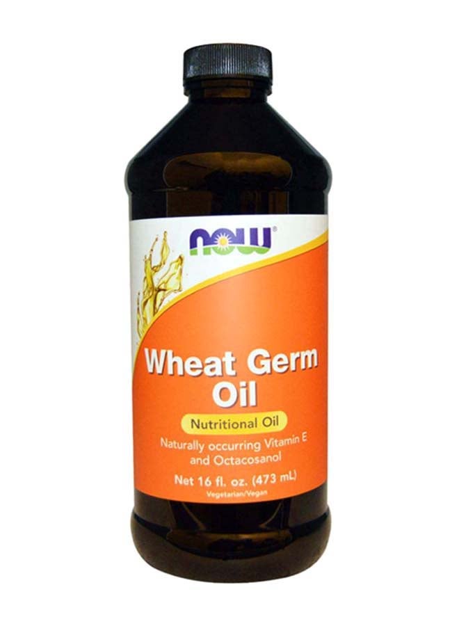 Now Foods Wheat Germ Oil brown/orange 473ml - Image 1