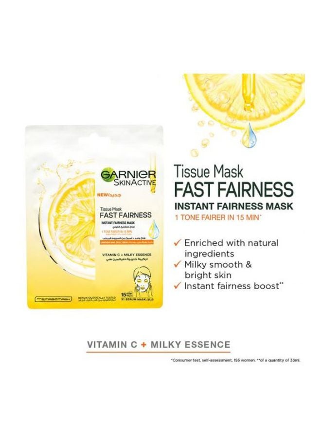 غارنييه ماسك سكين آكتيف للتفتيح الفوري للبشرة، 28 جم، من جارنييه 28جرام - Image 4