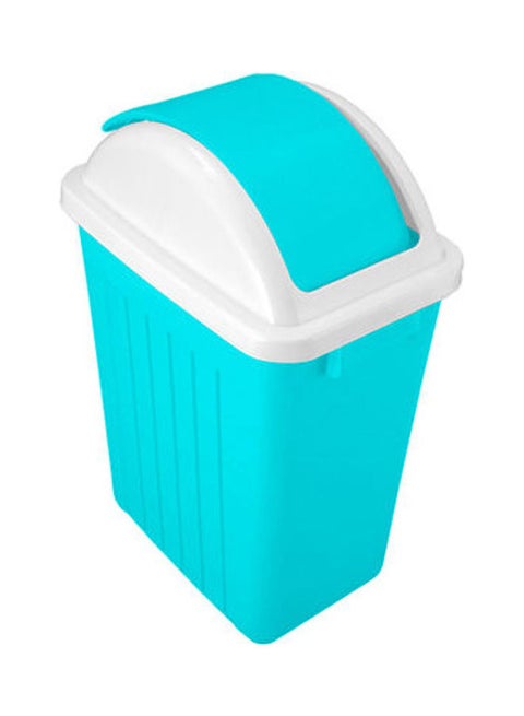 Garbage bin with Swing lid Large Turquoise Lcm