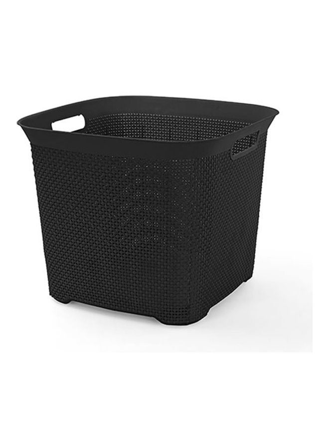 El Helal & Silver Star Laundry Basket BoBos Square Black 