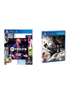 FIFA 21 + Ghost Of Tsushima - (Intl Version) - PlayStation 4 (PS4)