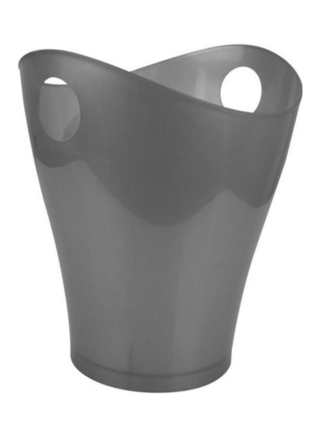 سلة كلاسيكية فضي