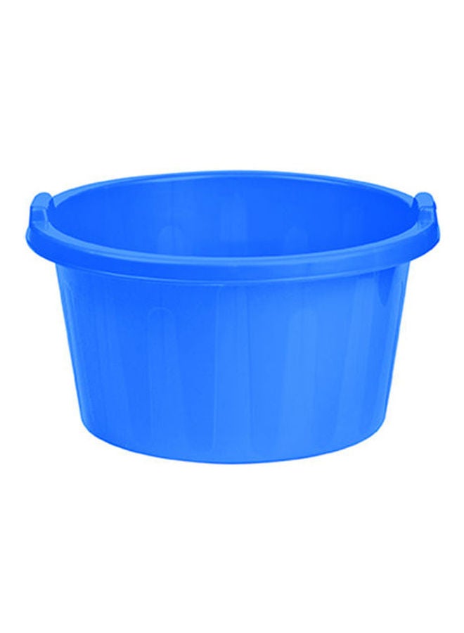 وعاء كبير مستدير مقاس 42 سم أزرق 42سم