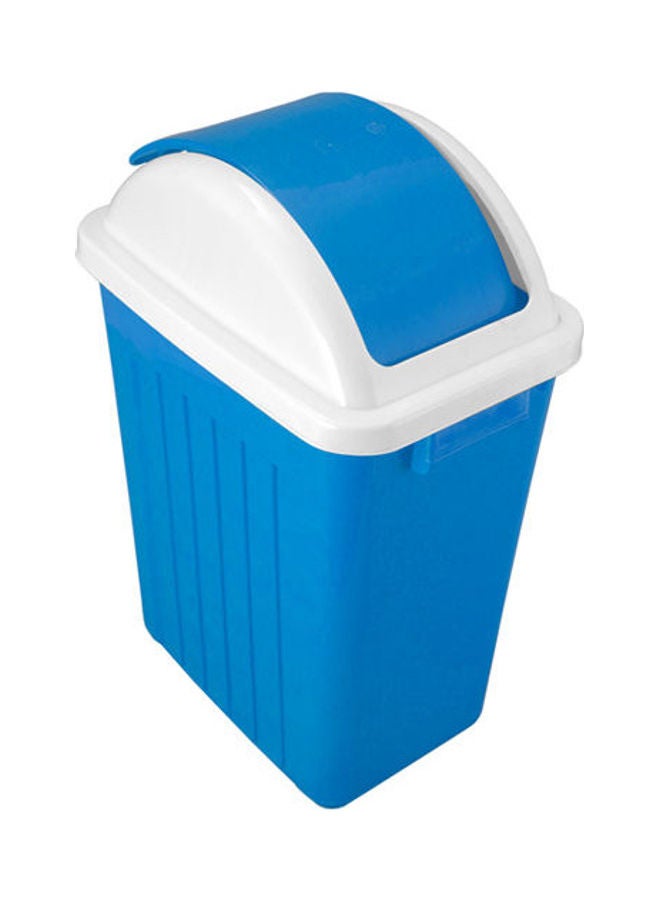 El Helal & Golden Star - Garbage bin with Swing lid Small Blue Scm - Image 1