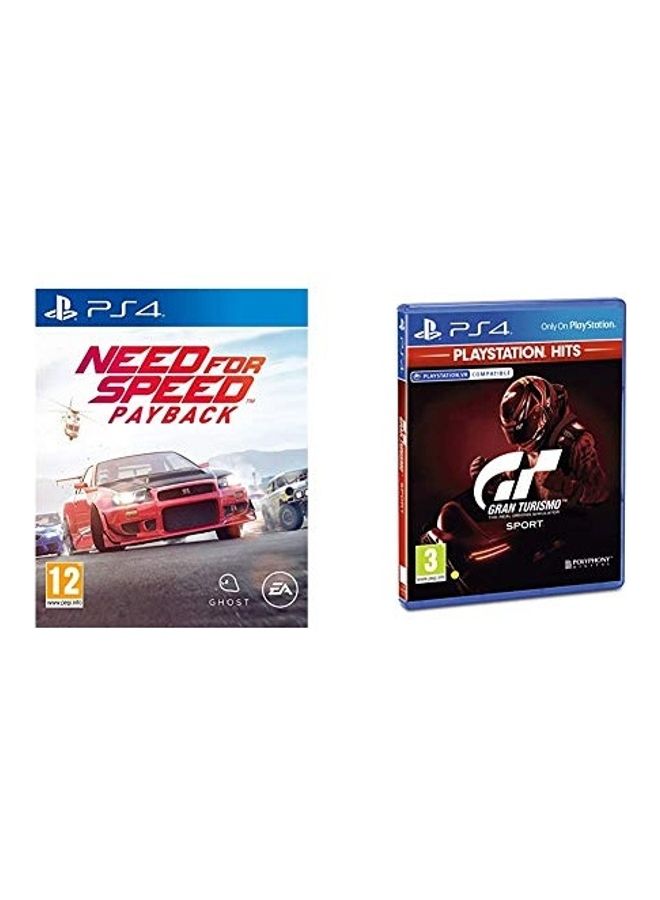 EA Need For Speed Payback + Gran Turismo: Sport - playstation_4_ps4 - Image 1