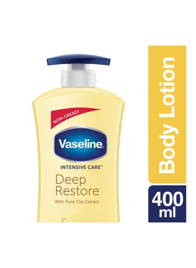 Vaseline - Intensive Care Deep Restore With Pure Oat Extract Body Lotion 400ml - Image 1