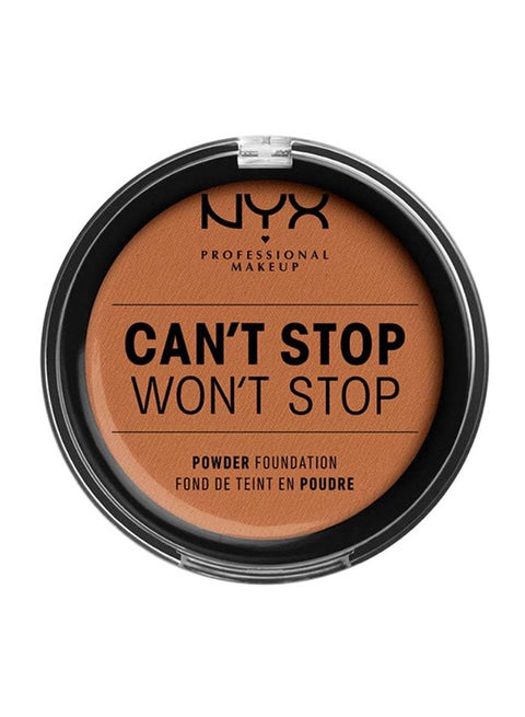 Can't Stop Won't Foundation Powder Mahogany