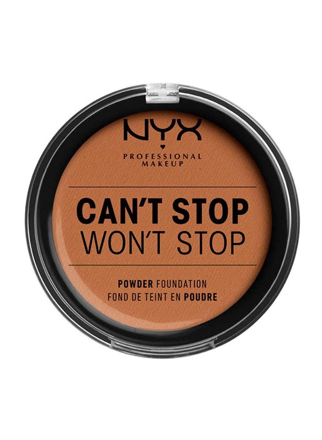 NYX PROFESSIONAL MAKEUP Can't Stop Won't Foundation Powder Mahogany  - Image 1