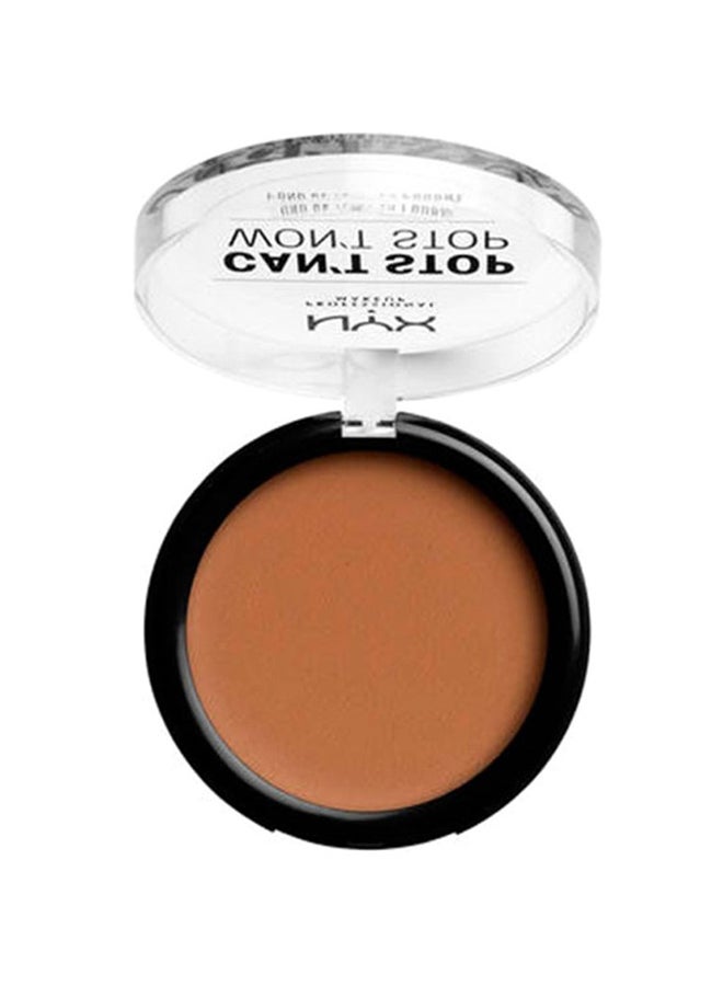 NYX PROFESSIONAL MAKEUP Can't Stop Won't Foundation Powder Mahogany  - Image 2