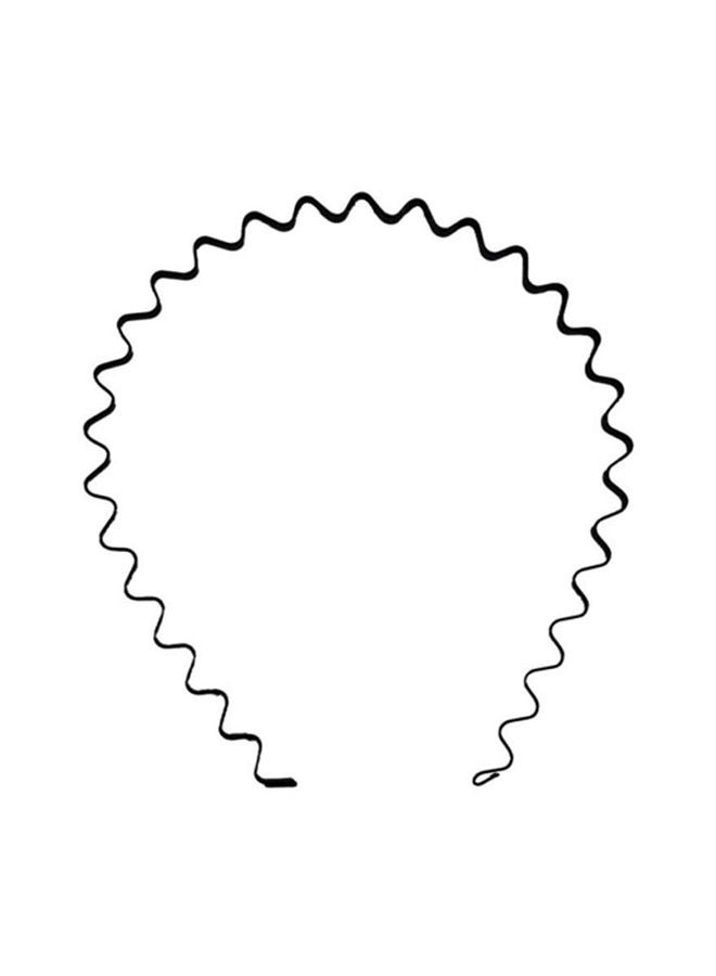 Cool Baby Spring Wave Hoop Hair Band Black  - Image 1