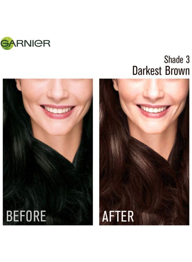 غارنييه صبغة شعر بمفعول دائم - كولور ناتشورالز كريم بني غامق 100ملليلتر - Image 5