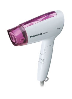 Panasonic Fordable Hair Dryer White/Pink 7x14.1x21.4cm  - Image 1