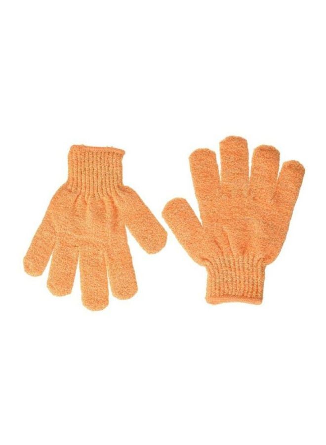 THE BODY SHOP - Bath Hand Glove With Loop Orange 13.2 x 19.6 x 2cm - Image 1