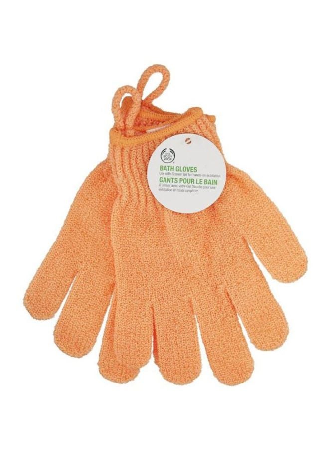 THE BODY SHOP - Bath Hand Glove With Loop Orange 13.2 x 19.6 x 2cm - Image 1