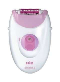 BRAUN Silk-epil 3 3270 Epilator White/Pink  - Image 1