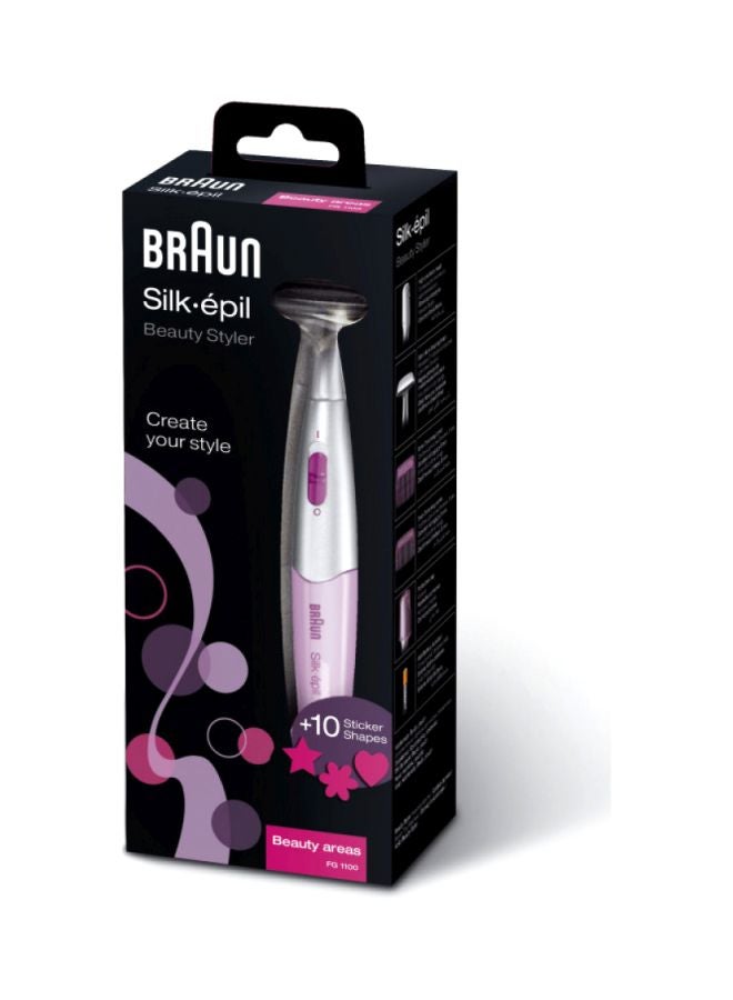 براون ماكينة إزالة الشعر سيلك إبيل بيوتي ستايلر بنفسجي/ أسود - Image 3