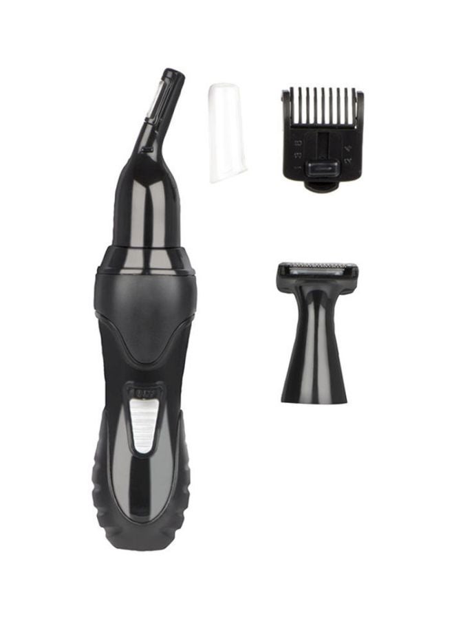 CONAIR 4-Piece  Battery Operated Multi-Head Trimmer Black - Image 1