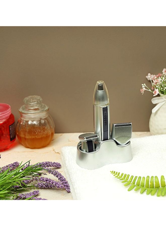Olsenmark - 3-In-1 Rechargeable  Grooming Set Silver/Blue - Image 1