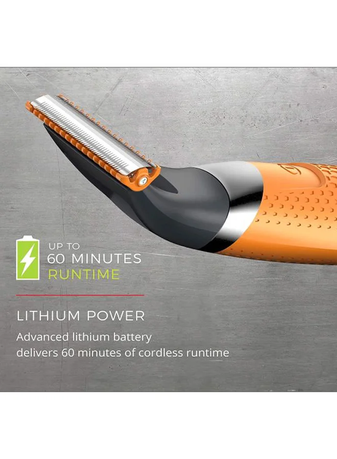 REMINGTON Dura Blade Hair Trimmer Orange/Black