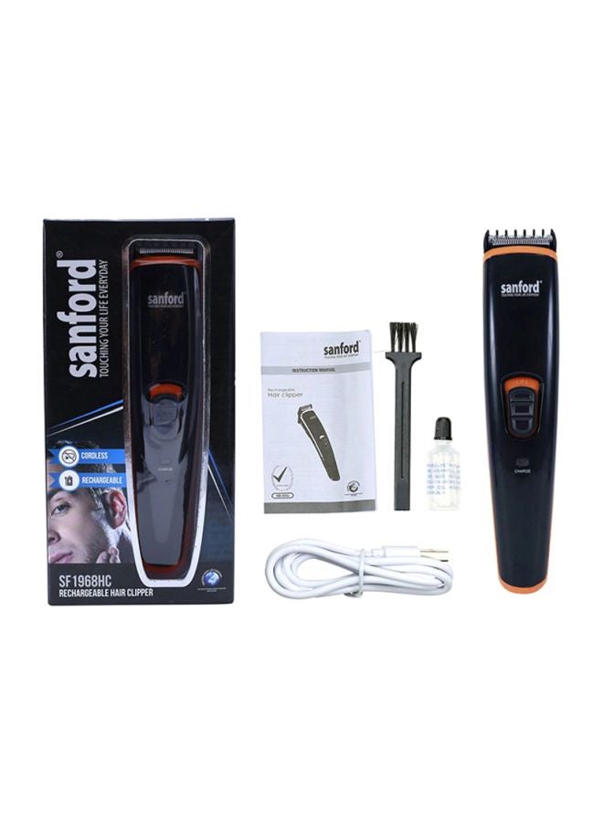 Sanford - Rechargeable Cordless Hair Clipper Black 15cm - Image 1