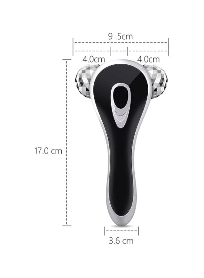 Sharpdo 3D Face Roller Messager Silver/Black 17x9.5x3.6cm - Image 2