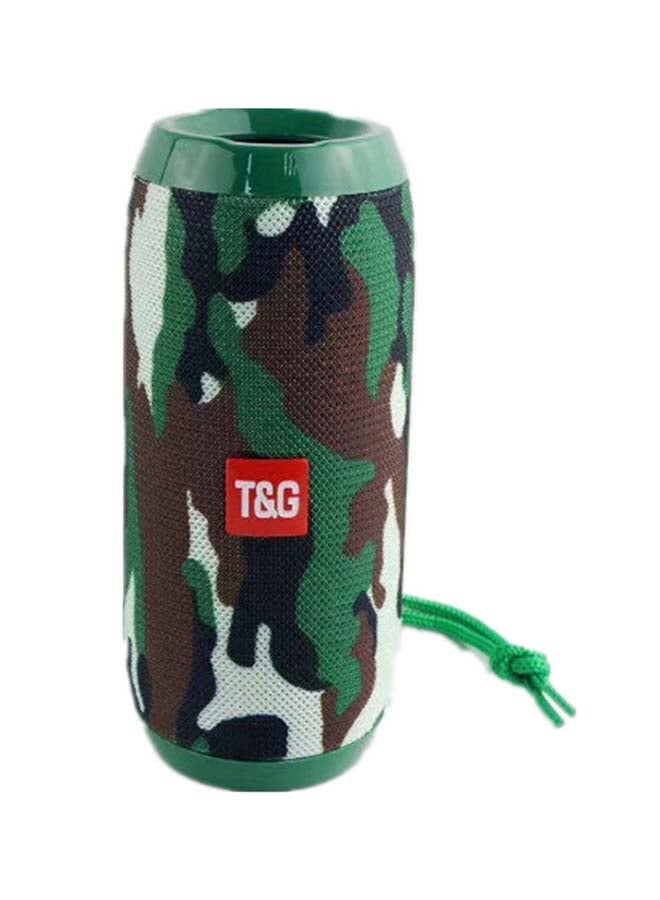 T&G Waterproof Dual-Diaphragm Bluetooth Subwoofer Speaker Camouflage - Image 1