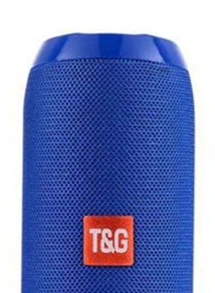 T&G Waterproof Dual-Diaphragm Bluetooth Subwoofer Speaker Blue  - Image 2