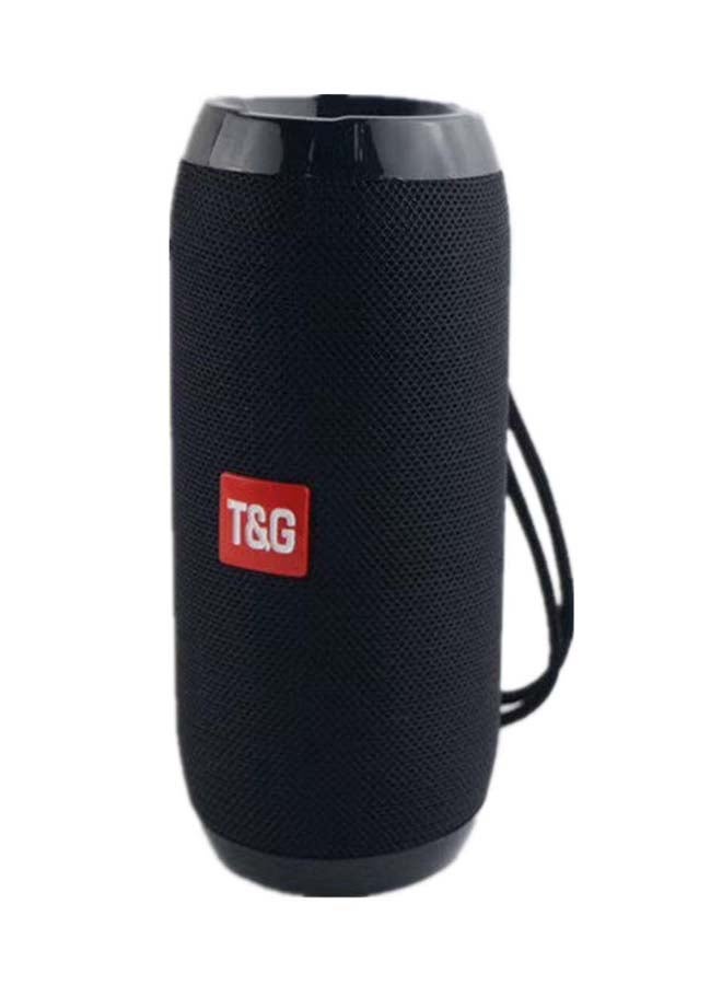 T&G Waterproof Dual-Diaphragm Bluetooth Subwoofer Speaker Black  - Image 1
