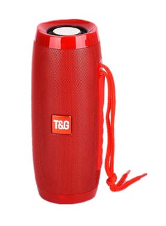 T&G Waterproof Dual-Diaphragm Bluetooth Subwoofer Speaker Red  - Image 1