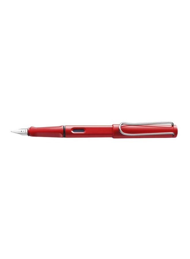 LAMY Safari Medium Nib Fountain Pen Red