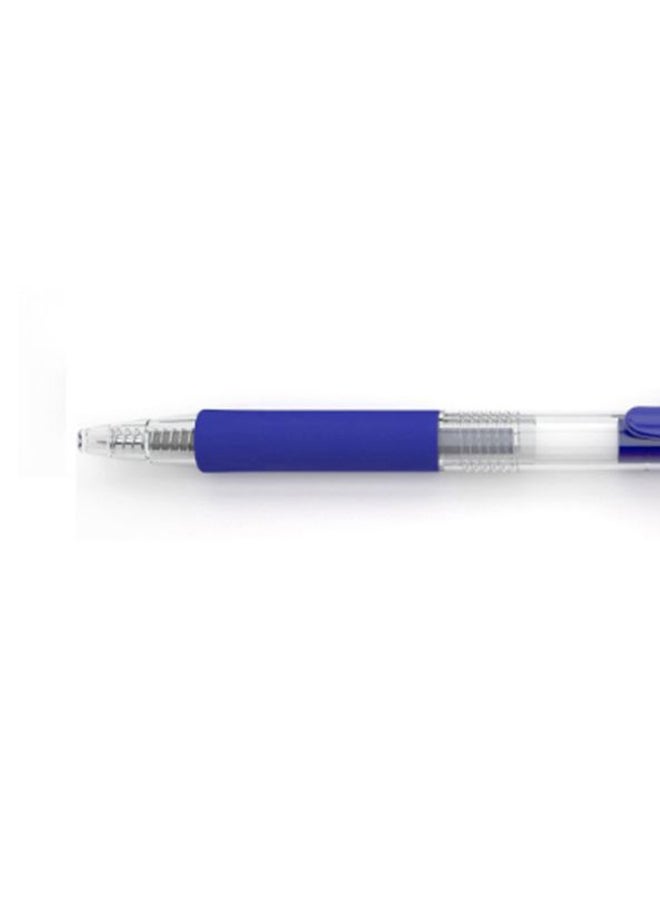 Double A Smooth And Consistent Steady Flow Ink Silk Gel Pen Blue/White  - Image 2