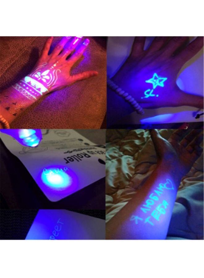Sharpdo - 7-Piece Invisible Ink Magic Light Pen Set Yellow/Red/Blue - Image 1