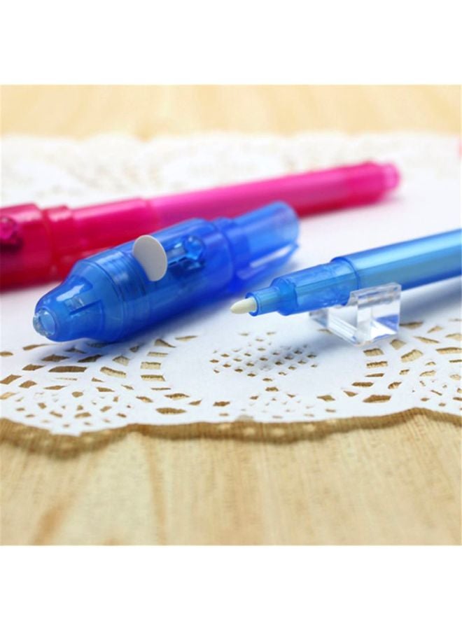 Sharpdo - 7-Piece Invisible Ink Magic Light Pen Set Yellow/Red/Blue - Image 1
