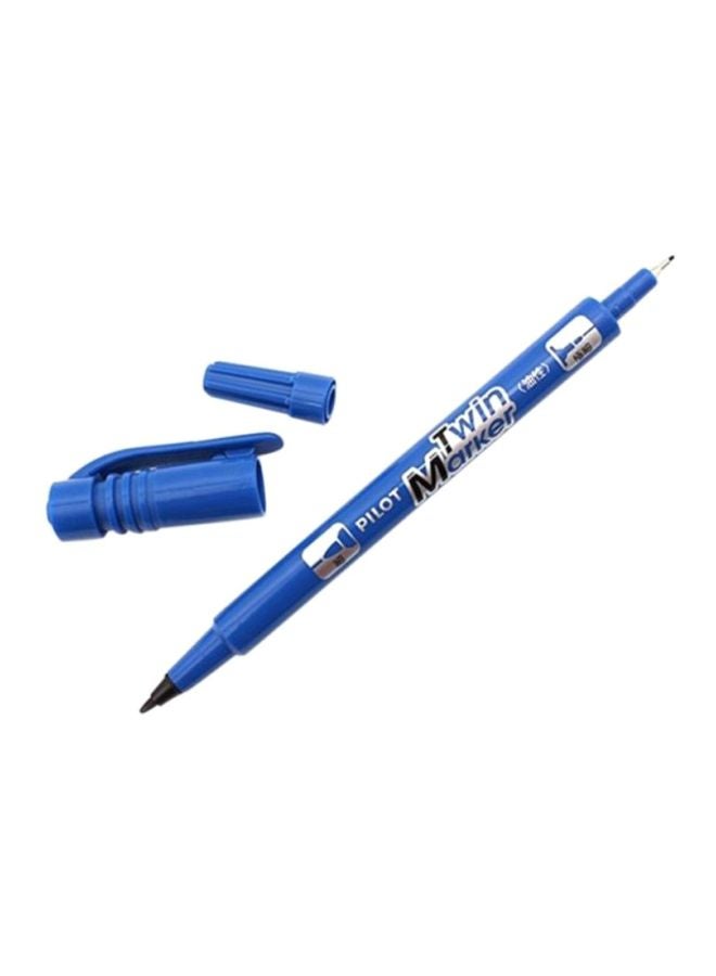 PILOT Twin Marker Blue  - Image 1