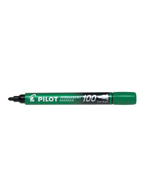 Bullet Tip Permanent Marker Green
