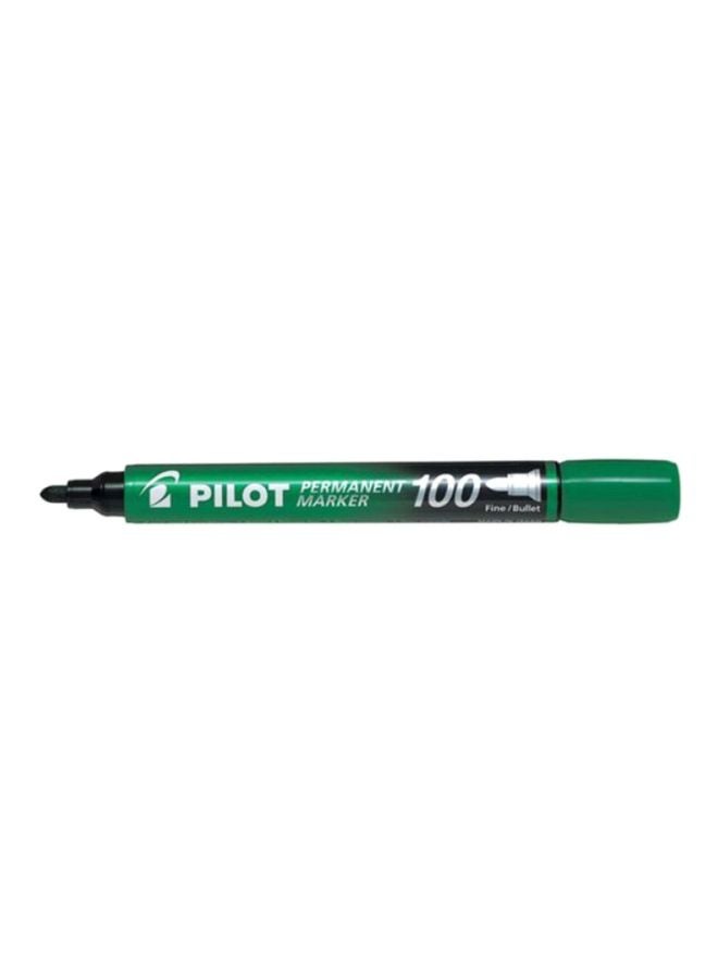 Bullet Tip Permanent Marker Green